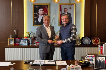 ÇERKEŞ BELEDİYE BAŞKANI HASAN SOPACI'YA BİR ÖDÜL DE KAYSERİ'DEN