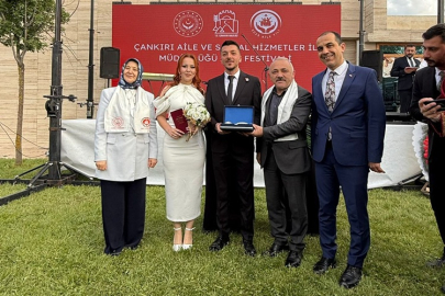 ÇANKIRI'DA AİLE YILI KAPSAMINDA ANLAMLI NİKAH TÖRENİ