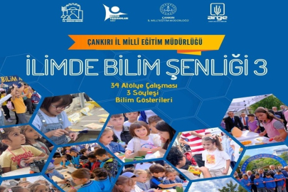 TÜBİTAK'TAN ÇANKIRI'YA 360 BİN TL BİLİM ŞENLİĞİ DESTEĞİ