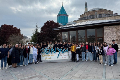 ELDİVANLI ÖĞRENCİLERDEN KONYA'YA BİLİM, KÜLTÜR VE TARİH DOLU BİR GEZİ
