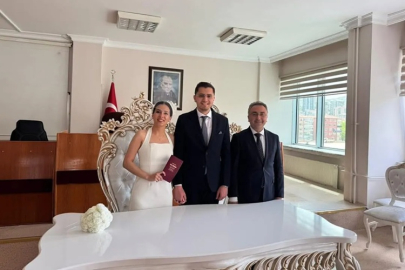 İL SAĞLIK MÜDÜRÜ'NDEN ANLAMLI NİKAH ZİYARETİ