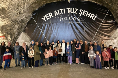 VELİLERDEN TUZ MAĞARASI'NDA KİTAP OKUMA ETKİNLİĞİ