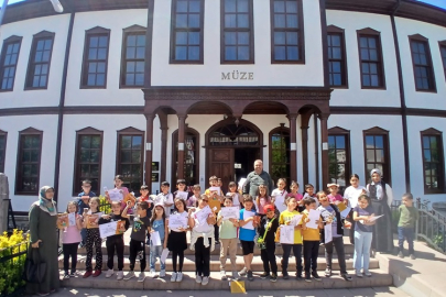 MİNİK KÜLTÜR ELÇİLERİ ÇANKIRI MÜZESİ'NDE TARİHLE BULUŞTU