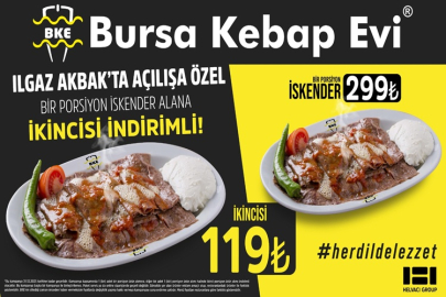 BURSA KEBAP EVİ, ILGAZ AKBAK TESİSLERİ'NDE HİZMETİNİZDE...