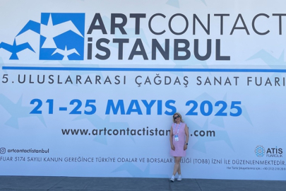 ART CONTACT İSTANBUL'DA ÇAKÜ'LÜ DOÇ DİLEK ÖCALAN'IN AHŞAP ESERLERİNE YOĞUN İLGİ