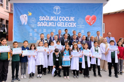 "SAĞLIKLI ÇOCUK SAĞLIKLI GELECEK" ETKİNLİĞİ RENKLİ GÖRÜNTÜLERE SAHNE OLDU
