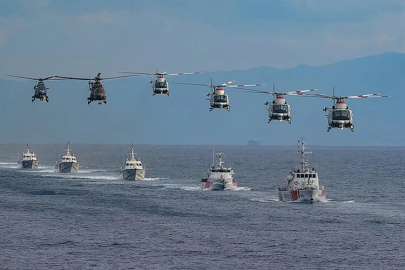 ANADOLU YILDIZI TATBİKATININ DENİZ SAFHASI BAŞLADI