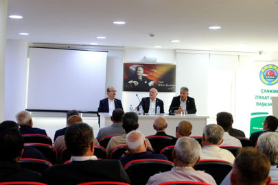 TZOB BAŞKANI BAYRAKTAR'DAN ÇANKIRI'DA KURAKLIK UYARISI
