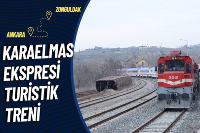 TURİSTİK KARAELMAS EKSPRESİ İLK SEFERİNİ TAMAMLADI