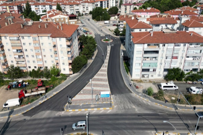 TERMİNAL BÖLGESİNDEKİ ASFALTLAR VE BAĞLANTI YOLLARI YENİLENDİ