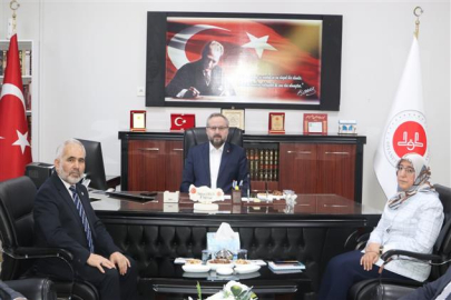 DİYANET İŞLERİ BAŞKAN YARDIMCISI, ÇANKIRI İL MÜFTÜLÜĞÜ'NÜ ZİYARET ETTİ...