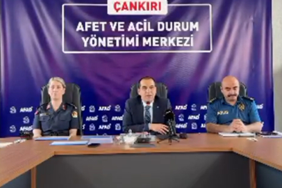 VALİ TAŞOLAR: "ÇANKIRI SOKAKLARINDA SUÇA VE SUÇLUYA YER YOK"