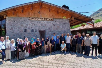 ÇANKIRI'NIN HAYIRSEVER ANNESİ DUDU SEVİNDİM'DEN HUZUREVİ SAKİNLERİNE MORAL KAHVALTISI