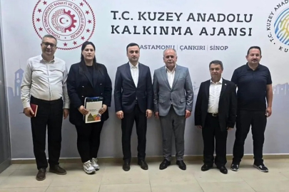 KURŞUNLU'DA KUZKA İLE PROJE TEMASLARI SÜRÜYOR