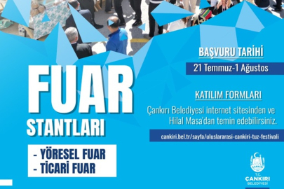 TUZFEST STANDLARINDA YERİNİZİ ALMAK İÇİN GEÇ KALMAYIN