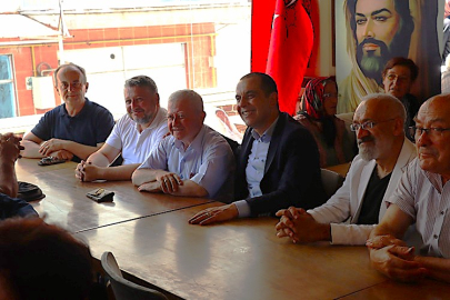 MUHARREM AYINDA DÜZENLENEN AŞURE BULUŞMASINDA ALEVÎ CANLAR VE İLİMİZ PROTOKOLÜ BİR ARAYA GELDİ