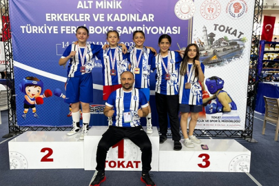 ÇANKIRILI BOKSÖRLERDEN TÜRKİYE ŞAMPİYONASINDA BÜYÜK BAŞARI