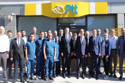 PTT GENEL MÜDÜR YARDIMCISI FATİH TEZCAN ÇANKIRI'YI ZİYARET ETTİ