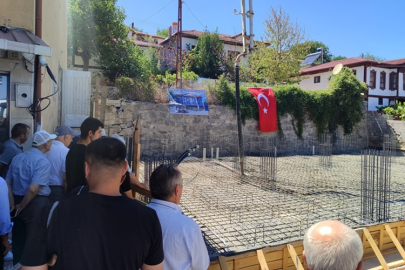 BAYRAMÖREN'DE YENİ BELEDİYE BİNASI İÇİN İLK ADIM ATILDI