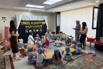 ÇERKEŞLİ MİNİKLER ÇERKEŞ KURABİYESİ YAPTI