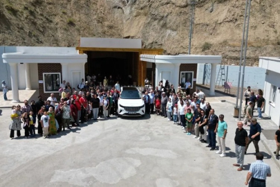 ÇANKIRI'DA TOGG KONVOYU TUZ FESTİVALİNE DAMGASINI VURDU