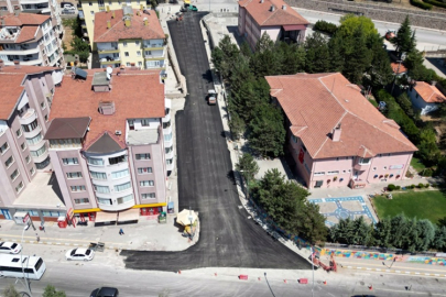 METEOROLOJİ SOKAKTA ALT VE ÜST YAPI ÇALIŞMALARI TAMAMLANDI