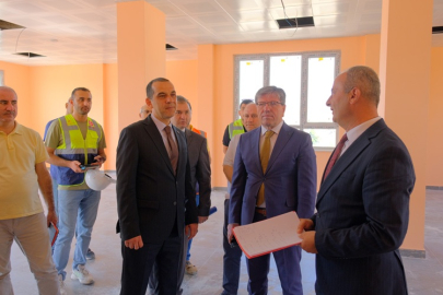 VALİ TAŞOLAR'DAN EĞİTİM YATIRIMLARINA YAKIN TAKİP