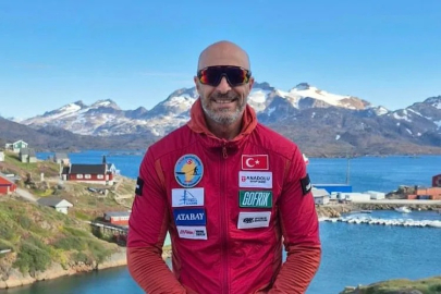 TÜRK BAYRAĞINI GRÖNLAND'DA DALGALANDIRACAK İLK TÜRK YOLA ÇIKTI
