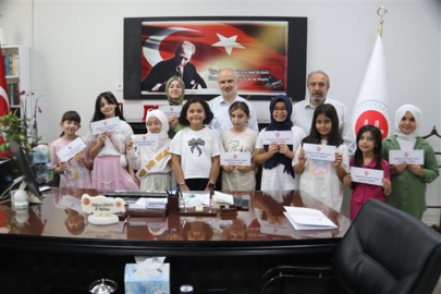 YAZ KUR'AN KURSU ÖĞRENCİLERİ ARASINDA HADİS VE BİLGİ YARIŞMASI HEYECANI