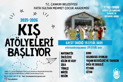 FSM ÇOCUK AKADEMİSİ KIŞ ATÖLYELERİ İÇİN KAYITLAR 15 EYLÜLDE BAŞLIYOR