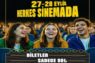 ÇANKIRI'DA SİNEMA FESTİVALİ HEYECANI, 2 GÜN BOYUNCA TÜM FİLMLER 80 TL...