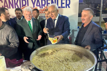 ILGAZ BELEDİYESİNDEN SULTANGAZİ'DE 1.750 KİŞİYE KEŞKEK İKRAMI
