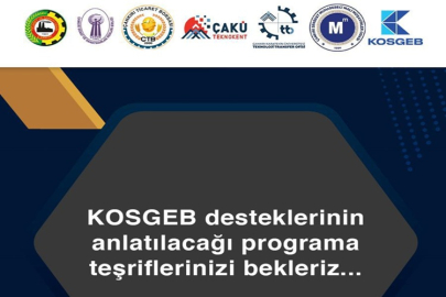 ÇANKIRI KOSGEB GİRİŞİMCİLİK DESTEK PROGRAMI BİLGİLENDİRME TOPLANTISI 16 EKİM PERŞEMBE GÜNÜ