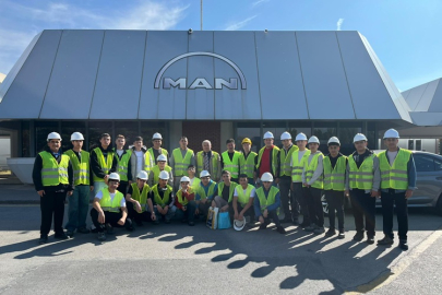 ÇANKIRI MTAL ÖĞRENCİLERİNDEN MAN TÜRKİYE FABRİKASINA TEKNİK GEZİ