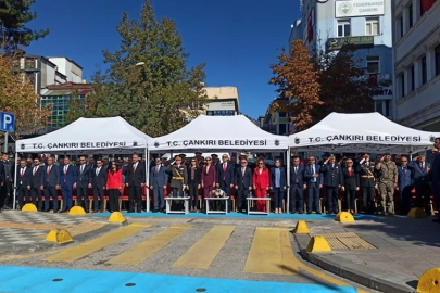 29 EKİM CUMHURİYET BAYRAMI ÇANKIRI'DA COŞKUYLA KUTLANDI