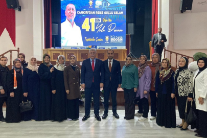 AK PARTİ ÇANKIRI TEŞKİLATI 41 BİN ÜYEYE ULAŞTI