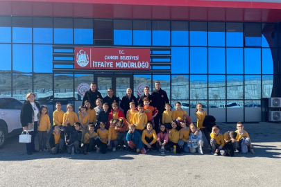 MİNİK ÖĞRENCİLERDEN ANLAMLI ZİYARET