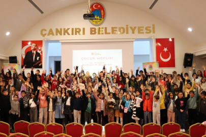 ÇANKIRI BELEDİYESİ ÇOCUK MECLİSİ YENİ BAŞKANINI SEÇTİ
