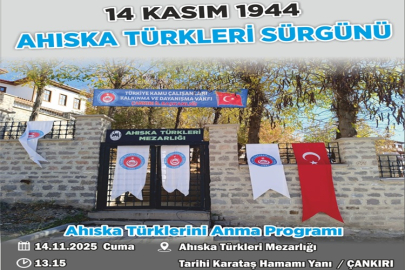 AHISKA TÜRKLERİNİ ANMA PROGRAMINA DAVETLİSİNİZ