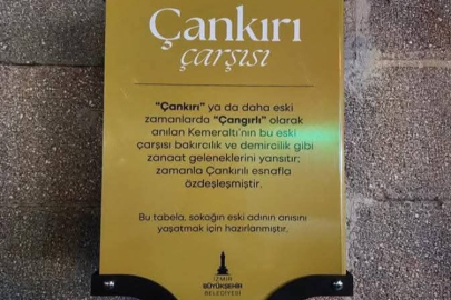 İZMİRİN TARİHİ ÇANKIRI ÇARŞISI YENİDEN HAYAT BULUYOR
