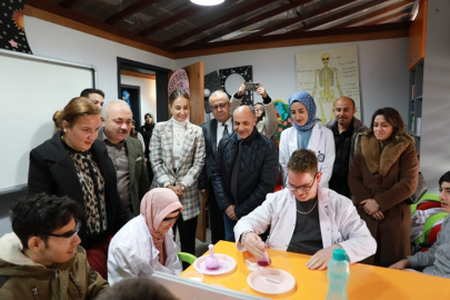 ENGELLİ ÇOCUKLAR BİLİM VE SANAT İLE BULUŞTU