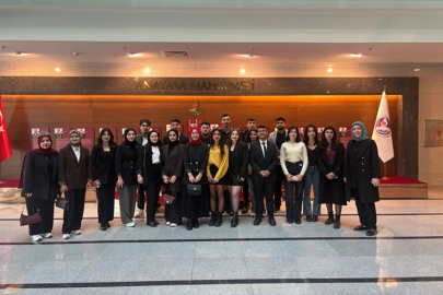 ÇAKÜ'LÜ GENÇ HUKUKÇULAR ÜST YARGIYLA BULUŞTU