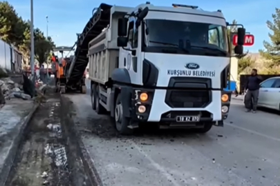 KURŞUNLU'DA TRAFİĞİ RAHATLATACAK DEV ADIM