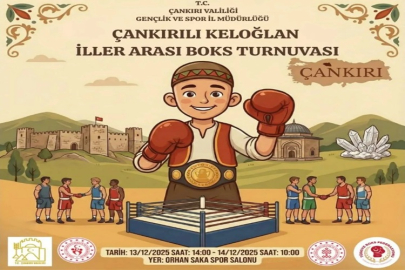 ÇANKIRI'DA İLLER ARASI BOKS TURNUVASI