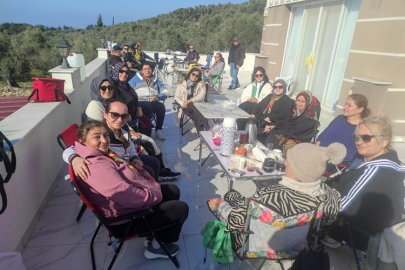 KUŞADASI ÇANKIRILILAR YAREN GRUBU, YÜKSEL ÖZER'İN DOĞUM GÜNÜNDE BİR ARAYA GELDİ...