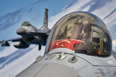 TÜRK F-16'LAR KİMLİĞİ BELİRSİZ İHA'YI ÇANKIRI YAKINLARINDA DÜŞÜRDÜ