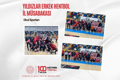 OKUL SPORLARI HENTBOL İL MÜSABAKALARINDA MEHMETÇİK ORTAOKULU İL BİRİNCİSİ OLDU