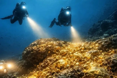ÇİN, DENİZİN ALTINDA ALTIN MADENİ BULDU...