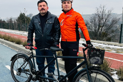 ÇANKIRI'DA ENGELLER PEDALLARLA AŞILIYOR