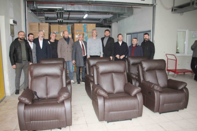 ÇASİD'DEN ÇANKIRI DEVLET HASTANESİ'NE KEMOTERAPİ KOLTUĞU DESTEĞİ